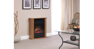 Dimplex launches new Orvieto Oak electric fireplace
